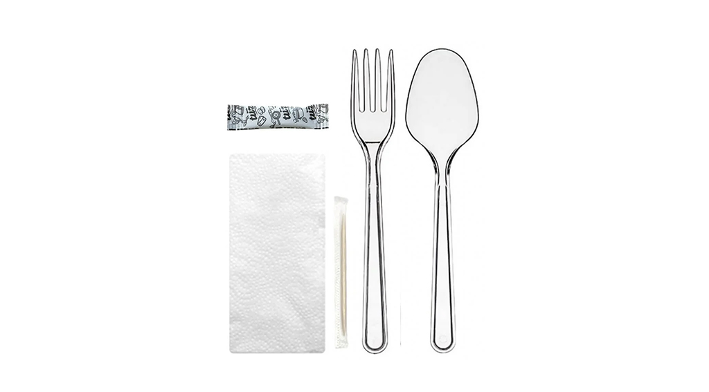 5+1 Set (Çatal , Bıçak , Peçete , Kürdan , Tuz) 400 Adet