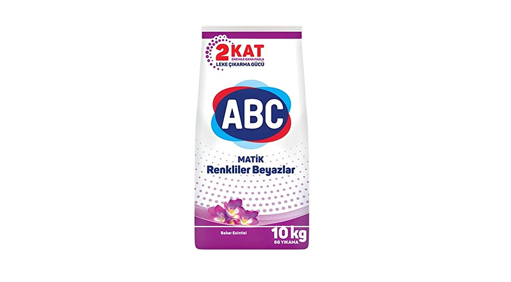 ABC Çamaşır Deterjanı Renkliler Ve Beyazlarda Bahar Esintisi 10 Kg