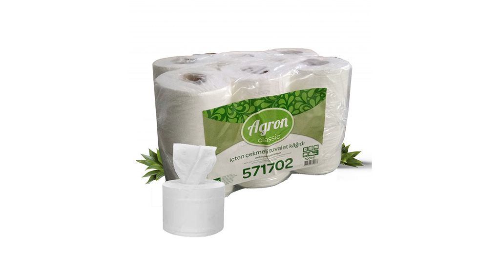 Agron İçten Çekme Tuvalet Kağıdı 4 Kg 12 Li