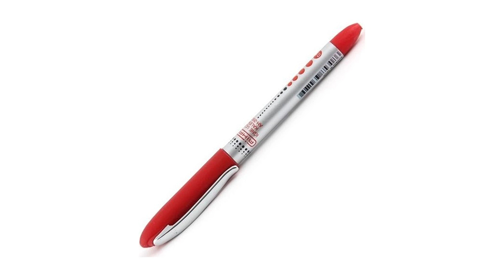 Aihao 2007 Roller Tip Kalem İğne Uçlu Kırmızı
