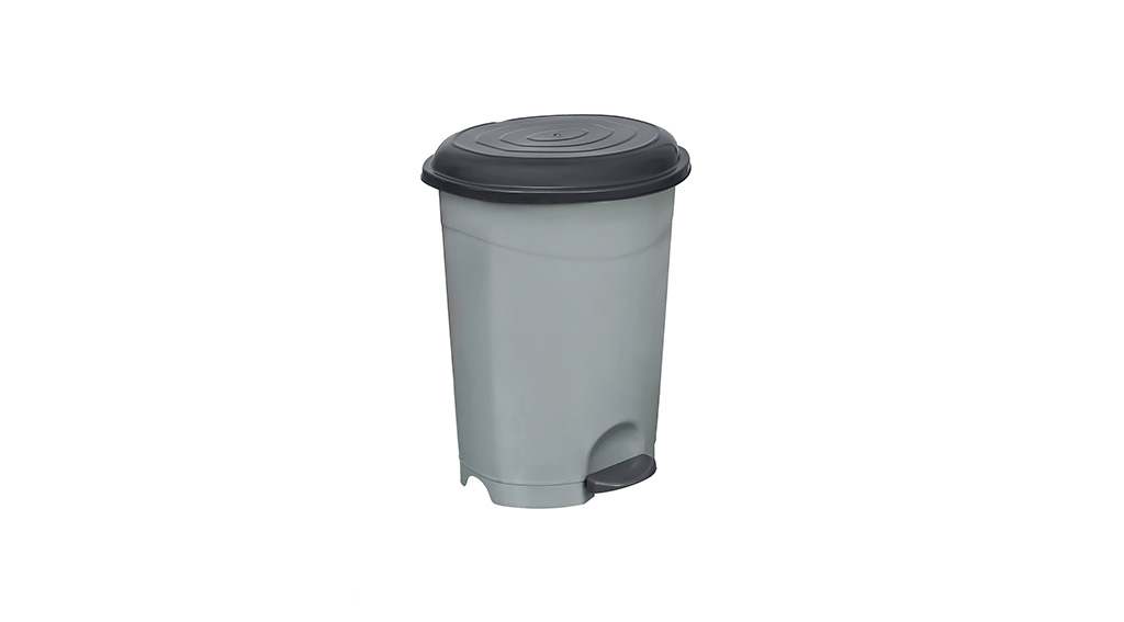 Arı Plastik Pedallı Çöp Kovası 4 No Siyah 22 Lt