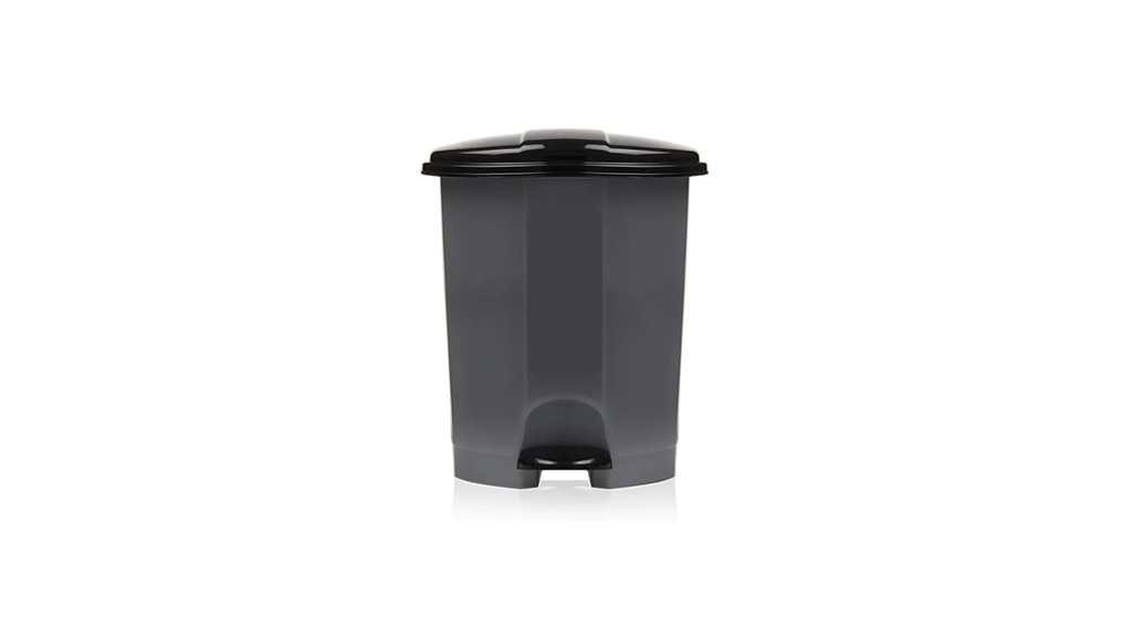 Arı Plastik Pedallı Çöp Kovası 6 Lt Siyah