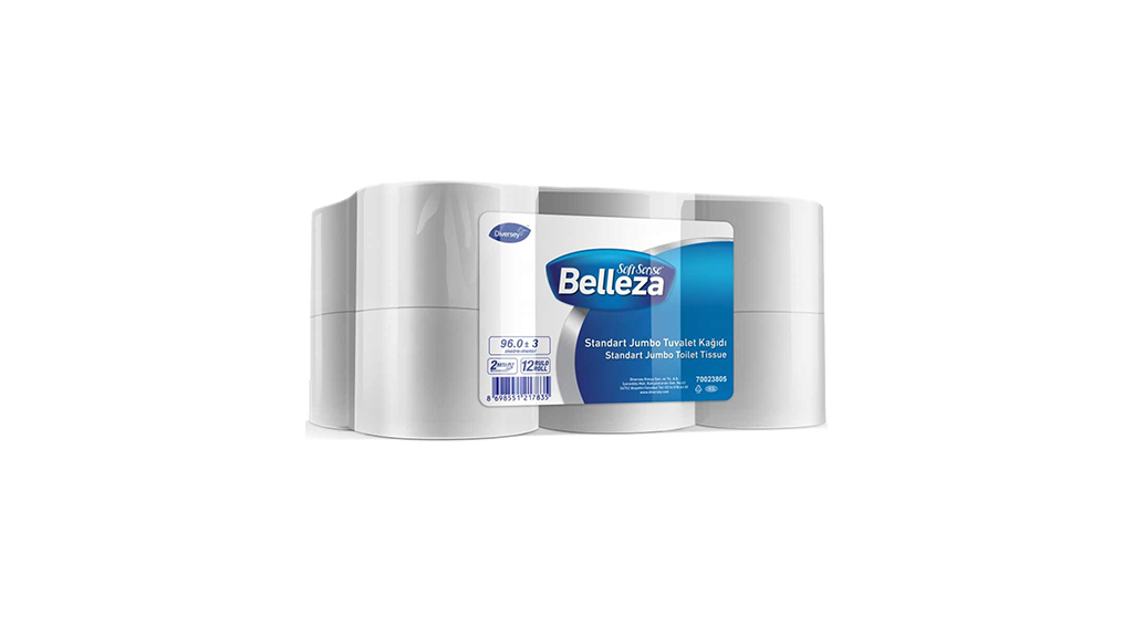 Belleza Standart Jumbo Tuvalet Kağıdı 96 M 12 Li