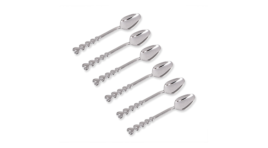 Çay Kaşığı 6 Lı Metal