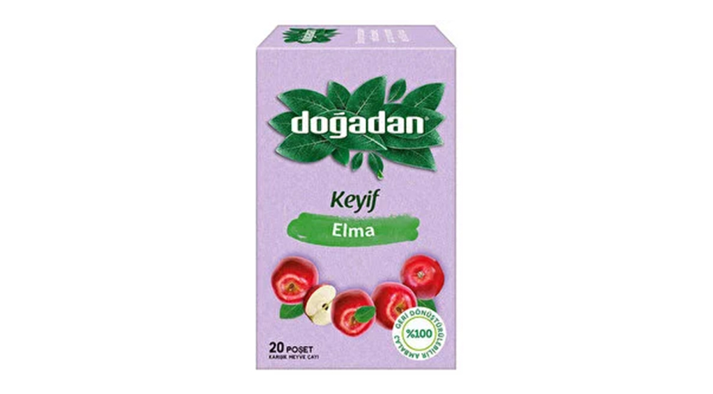 Doğadan Bitki Çayı Elma 20 Li