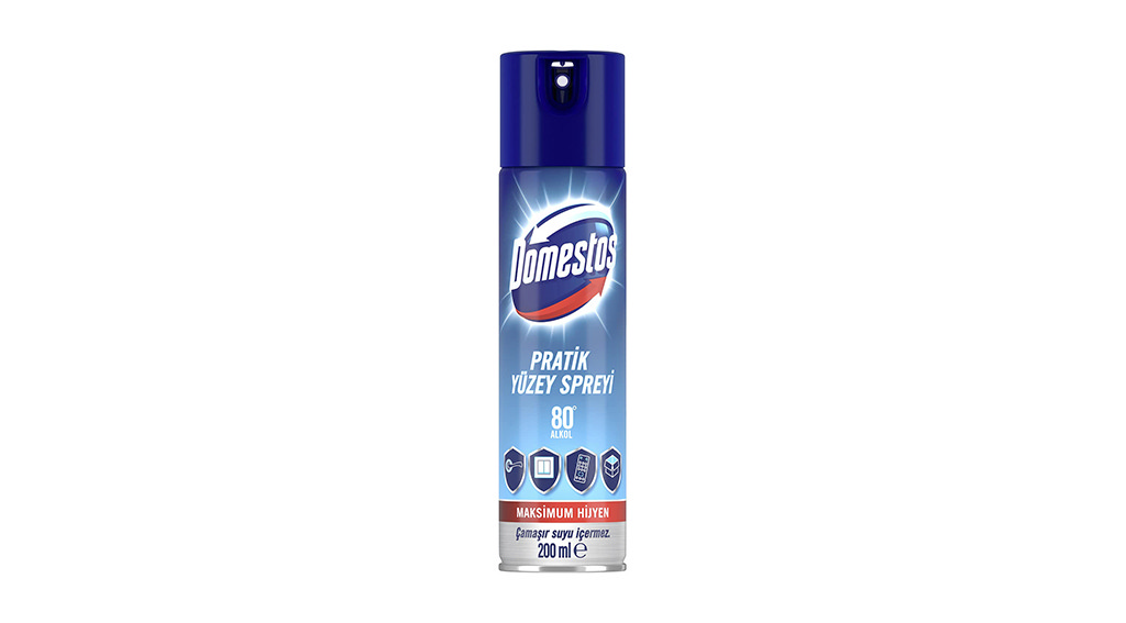 Domestos Pratik Yüzey Spreyi Maks. Hijyen Alkol Bazlı 100 Ml