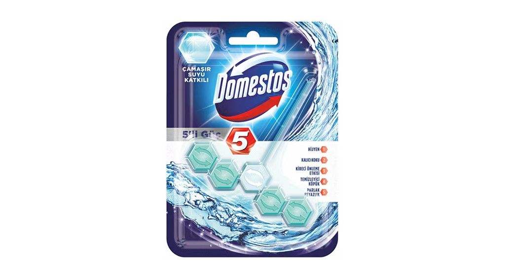 Domestos Wc Bloğu 55 G Çamaşır Suyu Katkılı