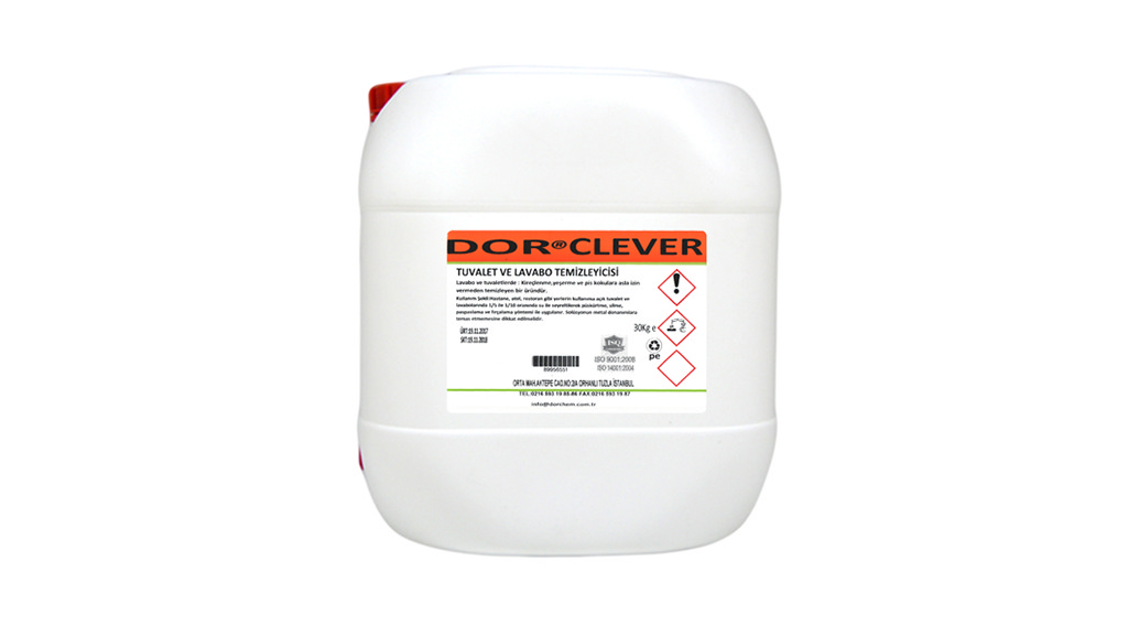 Dor Clever Wc Banyo Temizleyici 30 Kg