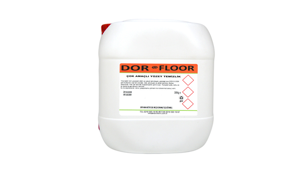 Dor Floor Çok Amaçlı Yüzey Temizleyici 30 Kg