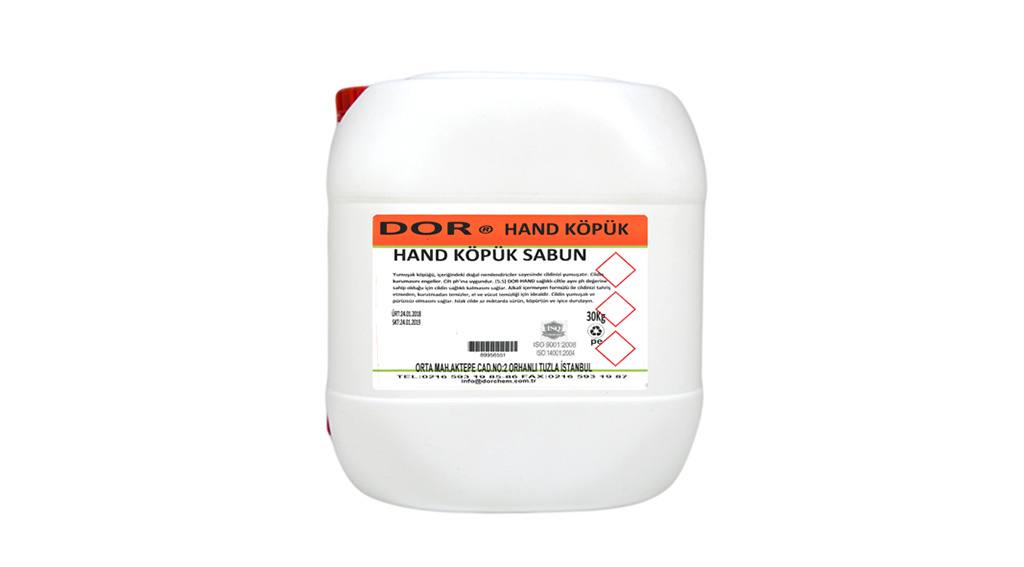 Dor Hand Köpük Sabun 30 Kg