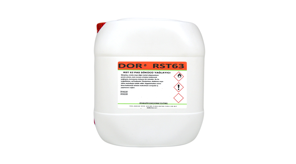 Dor Rst 63 Pas Sökücü Yağlayıcı 5 Lt
