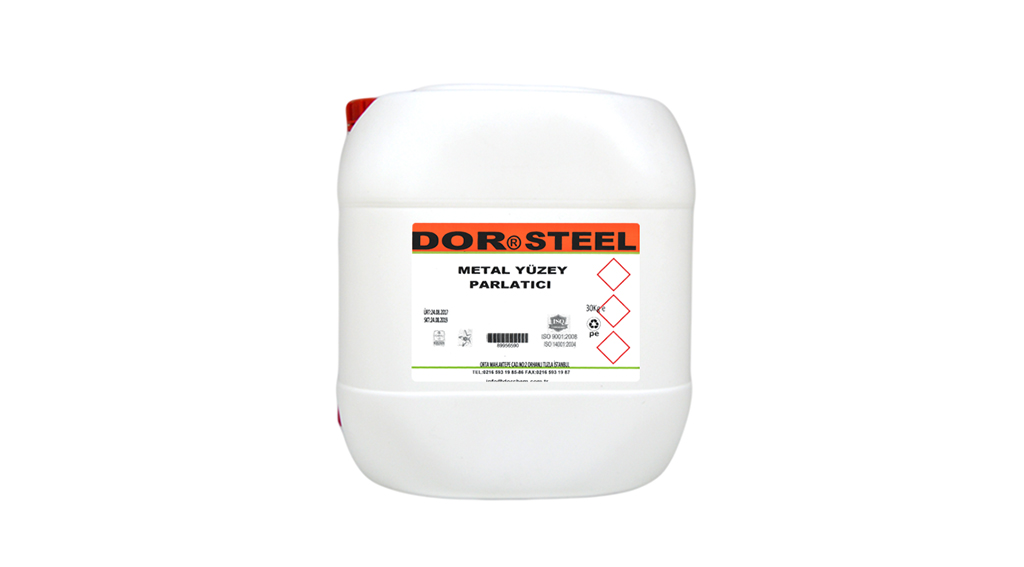Dor Steel Su Bazlı Metal Yüzey Parlatıcı 5 Kg