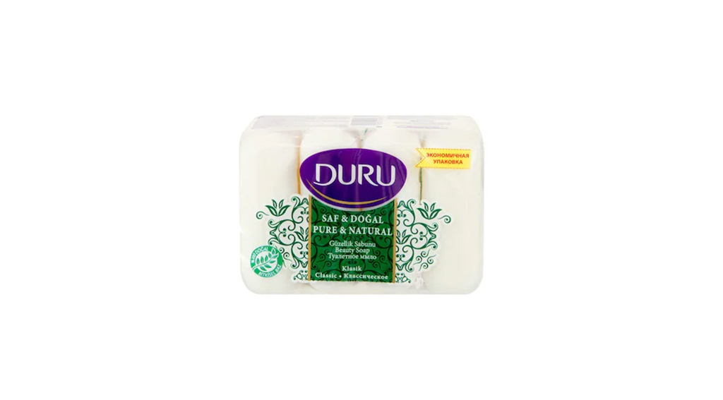 Duru Doğal Sabun Saf 4x70G