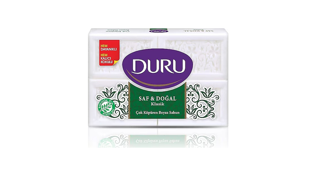 Duru Saf & Doğal Klasik Sabun 4×150 Gr