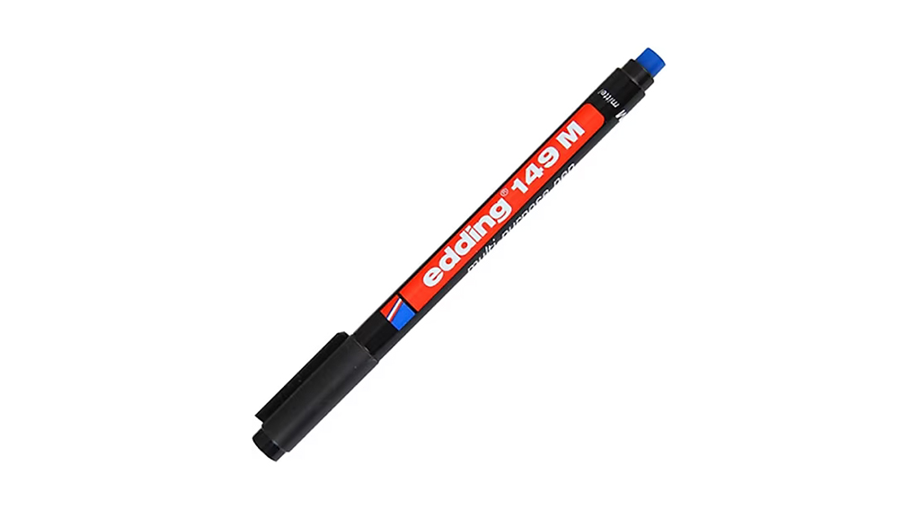 Edding 149 M Asetat Kalemi Silgili Siyah
