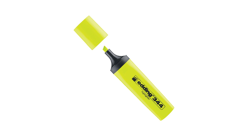 Edding E-344 Fosforlu Sarı Kalem