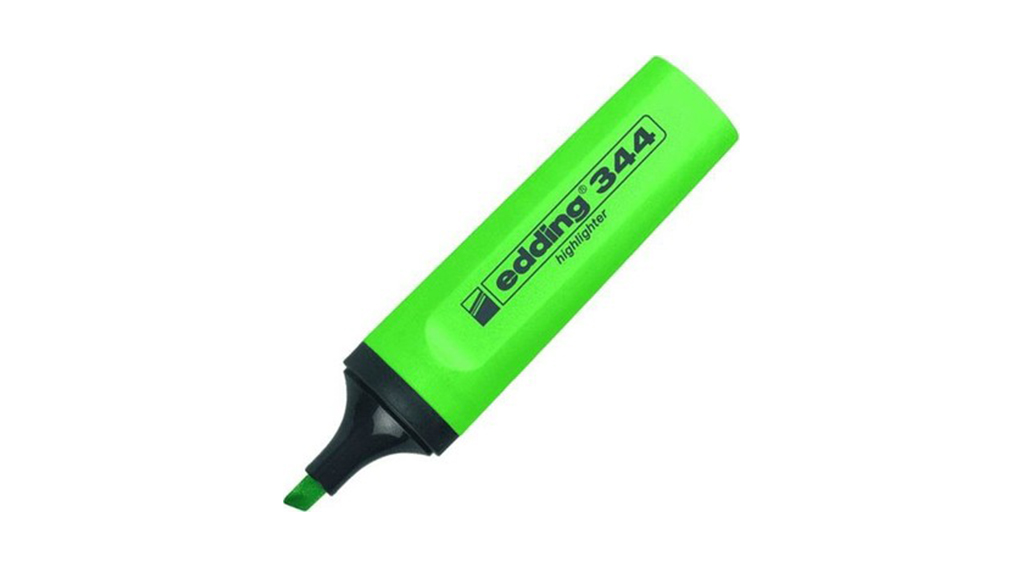Edding E-344 Fosforlu Yeşil Kalem