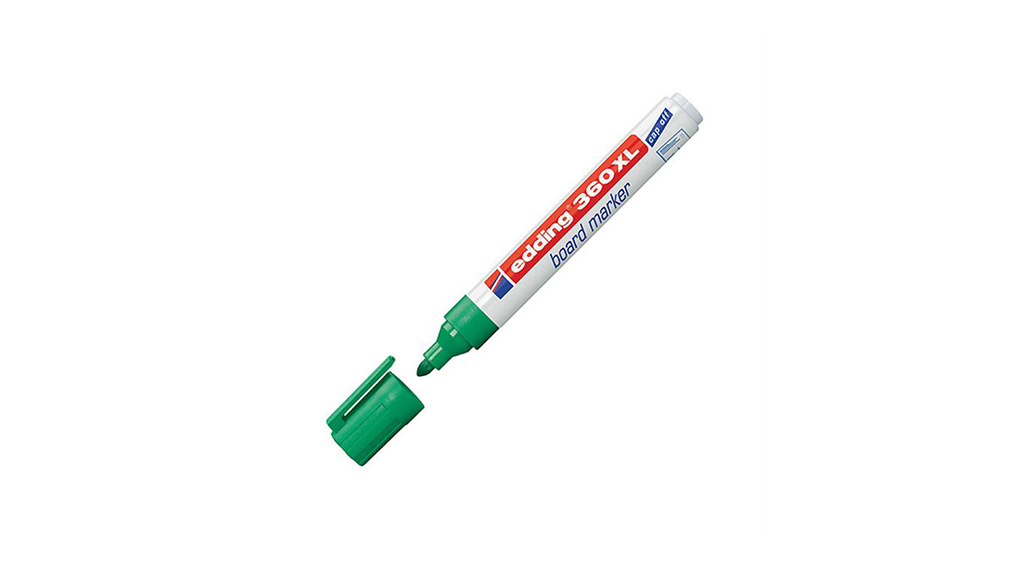 Edding (E-360 XL) Beyaz Yazı Tahtası Kalemi Yeşil