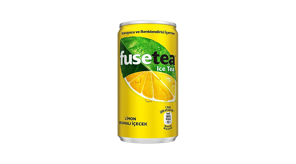 Fuse Tea Soğuk Çay Limon Aromalı İçecek Kutu 200 Ml x 12 Ad