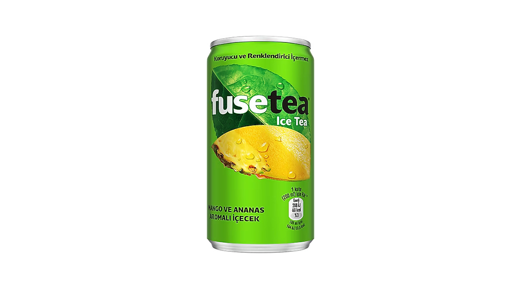 Fuse Tea Soğuk Çay Mango&Ananas Aromalı İçecek Kutu 200 Ml x 12 Ad