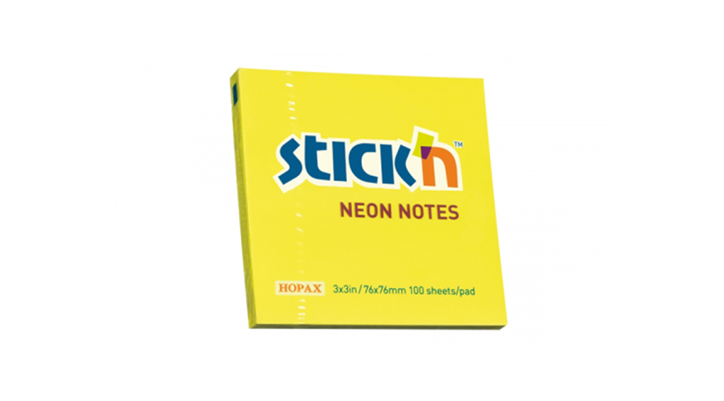 Gıpta Stick N 76×76 Neon Lemon 100 YP