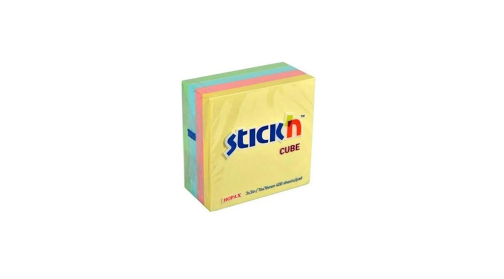 Gıpta Stıckn 76×76 Pastel 4 Renk Küp 400 YP
