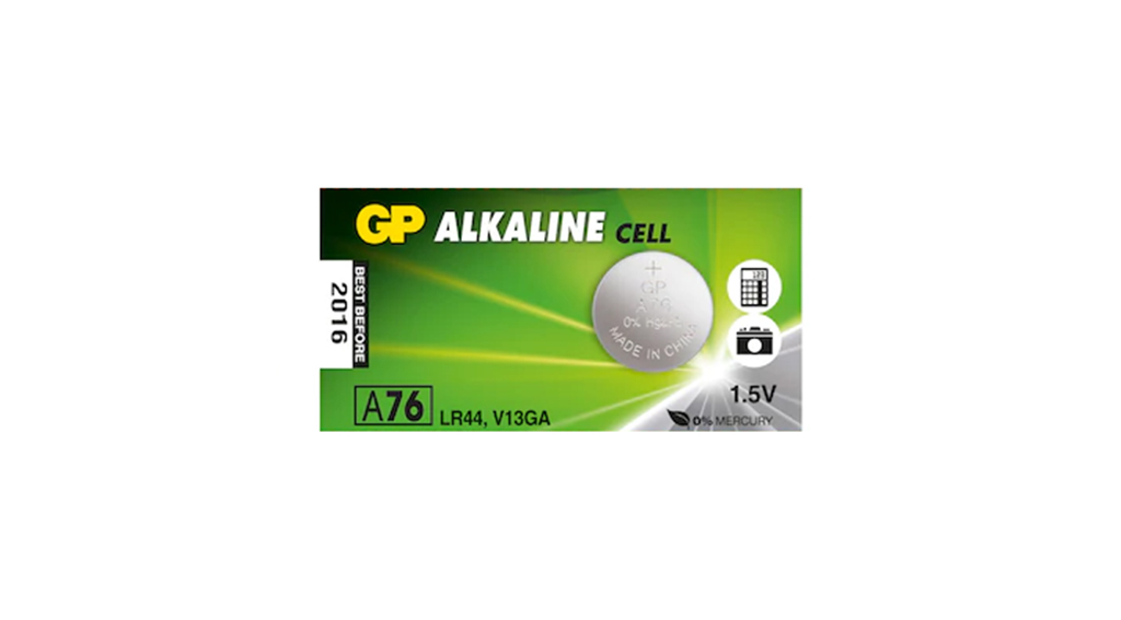 GP LR44 1.5 V. ALKALIN PIL