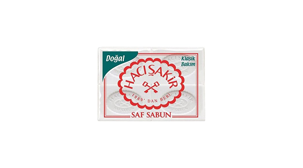 Hacı Şakir 4×200 Gr Doğal Saf Sabun