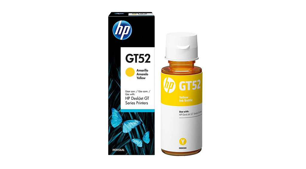 HP GT52 Sarı Şişe Mürekkep Kartuş