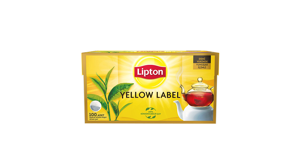 Lipton Yellow Label Demlik Poşet Çay 100’lü