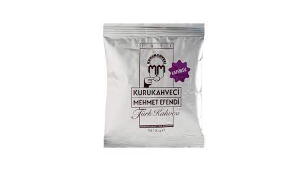 Mehmet Efendi Türk Kahvesi Kafeinsiz 50 G