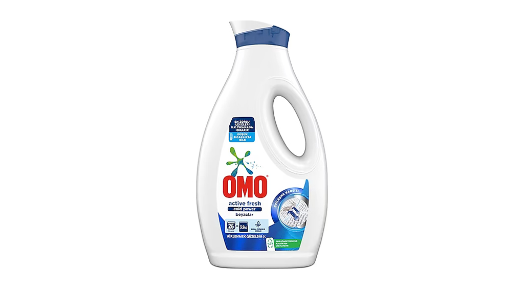 Omo Active Sıvı Çamaşır Deterjanı Beyaz Ve Renkliler 1,69 Lt