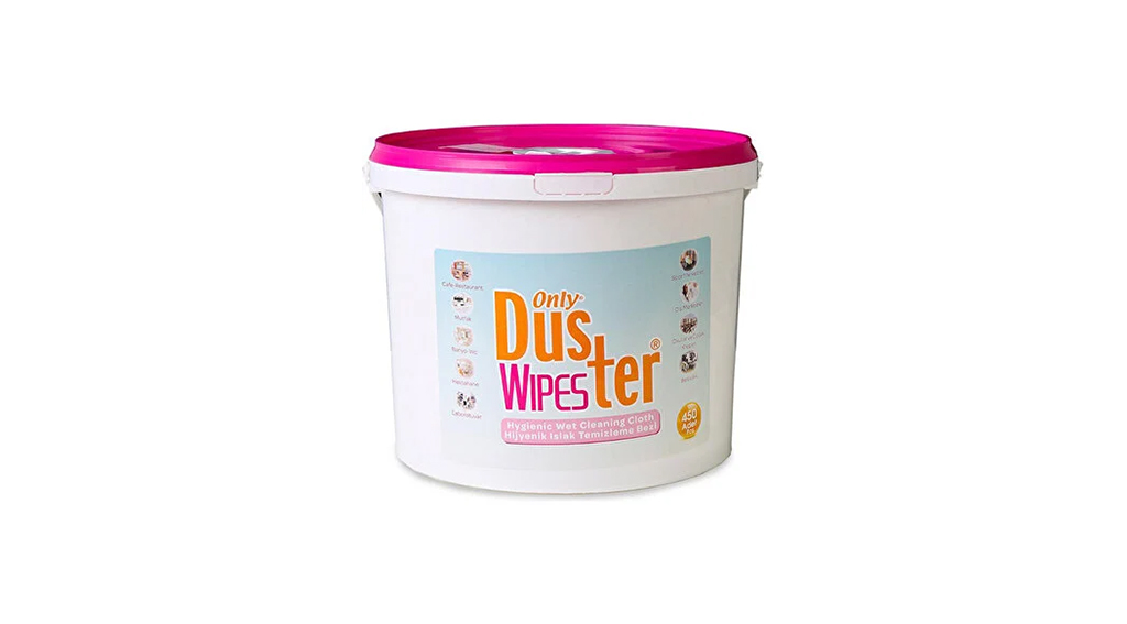 Only Duster Wipes Hijyenik Islak Temizlik Bezi 450’li Paket