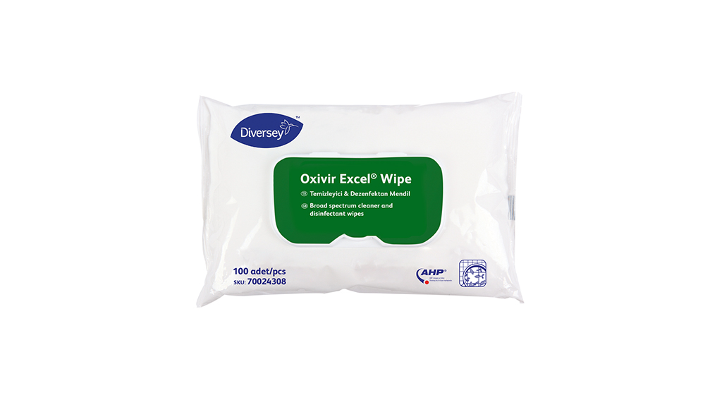 Oxivir Excel Wipe Dezenfektanlı Mendil 100 Lü