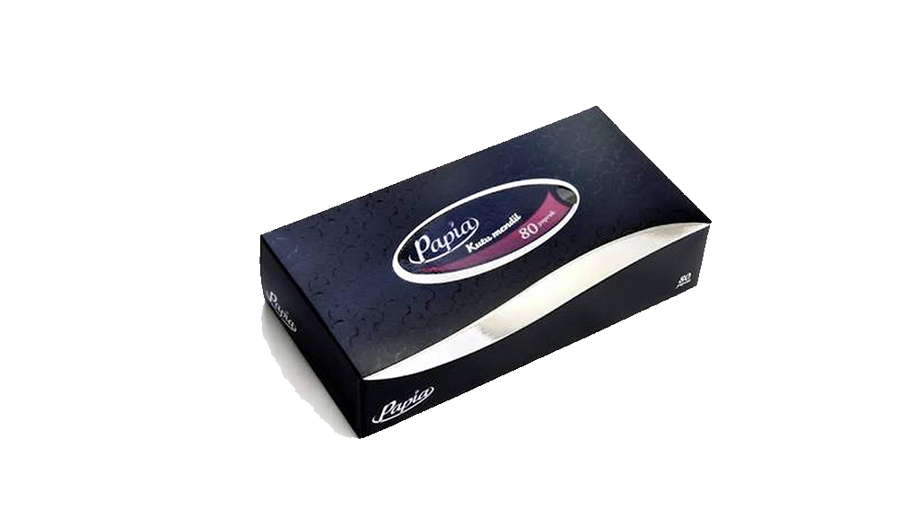 Papia Maksi Kutu Mendil Black 80 Li