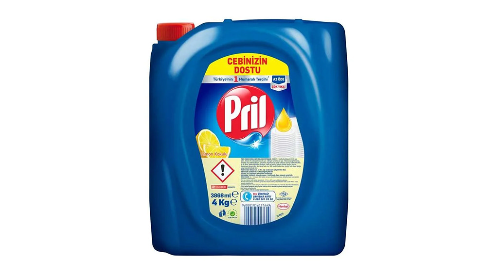 Pril Limon Kokulu Bulaşık Deterjanı 4 Kg