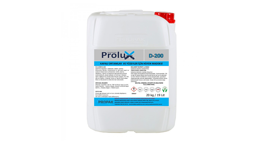 Prolüx Yüzey Temizleyici 20 Lt