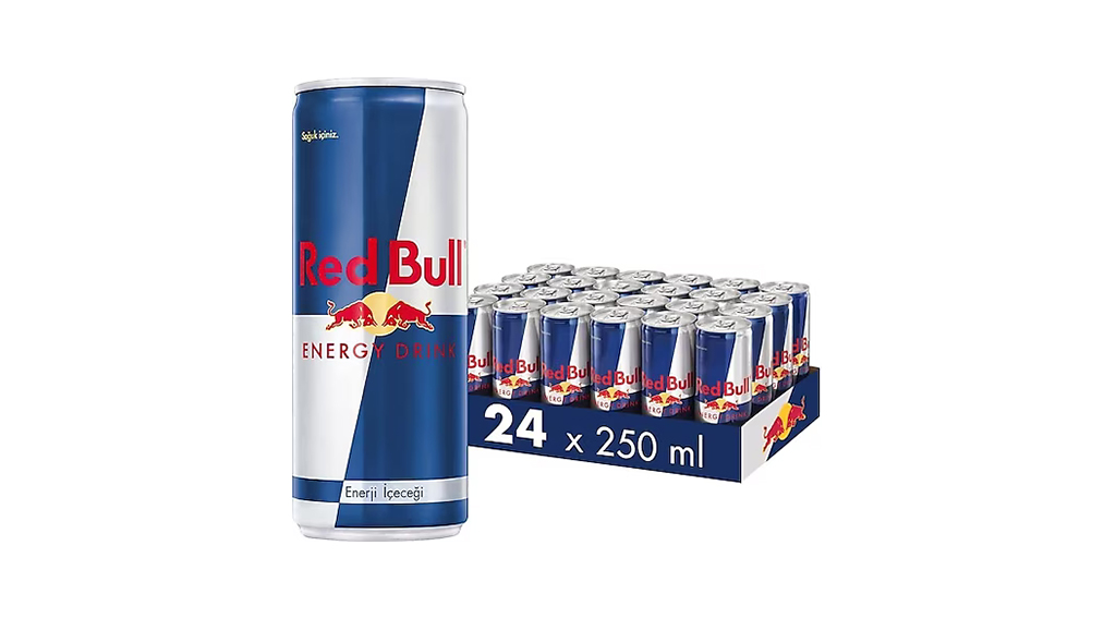 Red Bull Enerji İçeceği 250 Ml x 24 Ad