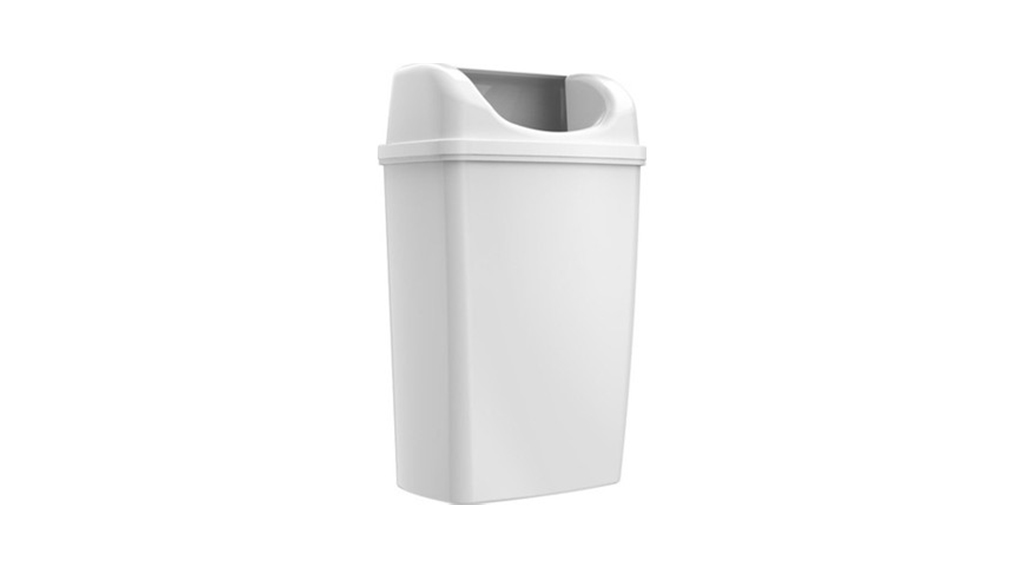 Rulopak Duvara Monte Çöp Kovası 25 L (Beyaz)