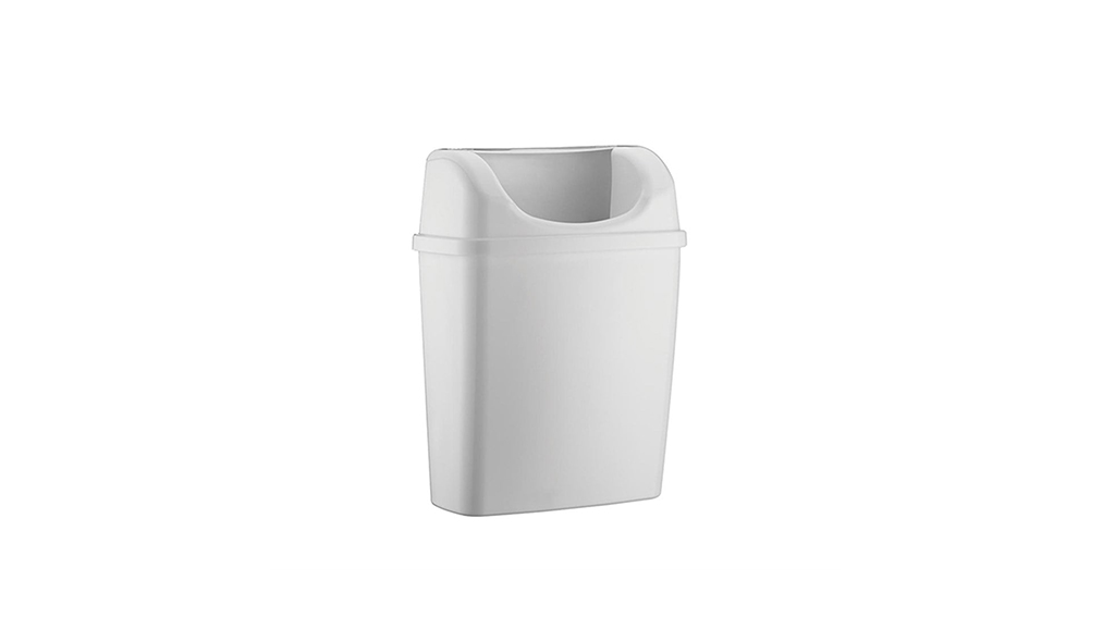 Rulopak Duvara Monte Çöp Kovası 6 L Beyaz