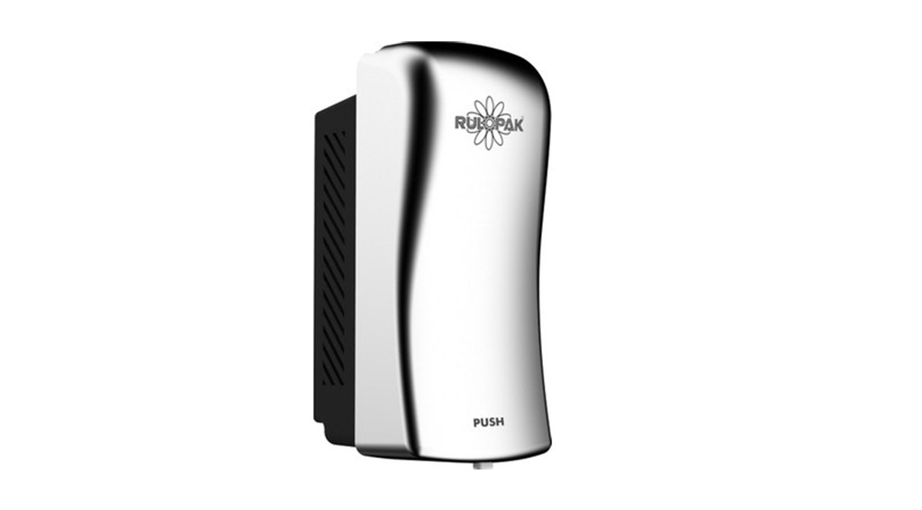 Rulopak Manuel S Model Sıvı Sabun & Şampuan Dispenseri 800 Ml (Krom)