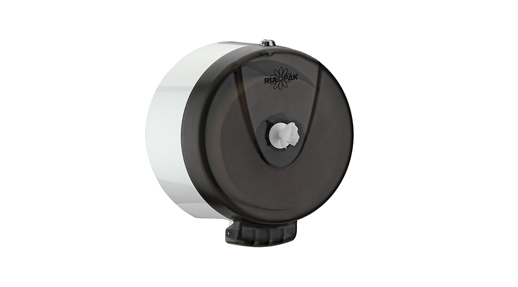 Rulopak Modern Cimri Tuvalet Kağıdı Dispenseri (Füme)