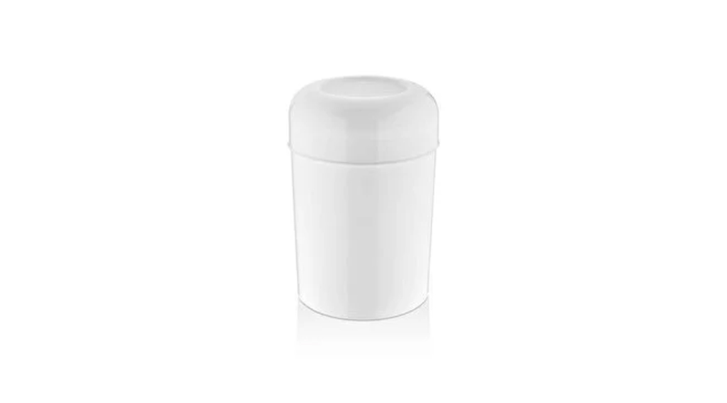 Rulopak Pota Kapak Çöp Kovası 15 L (Beyaz)