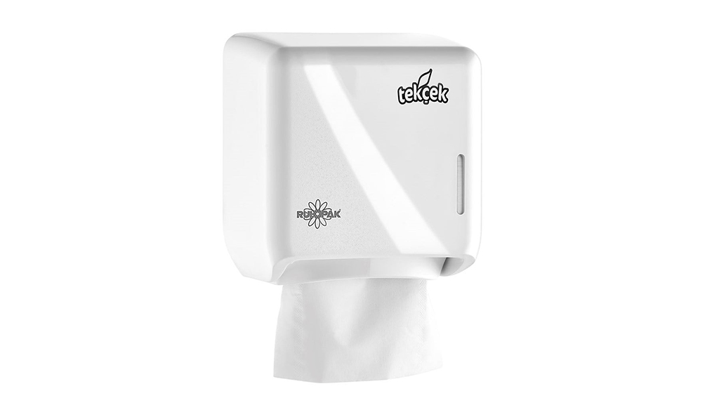 Rulopak Tekçek Mini Tuvalet Kağıdı Dispenseri (Beyaz)
