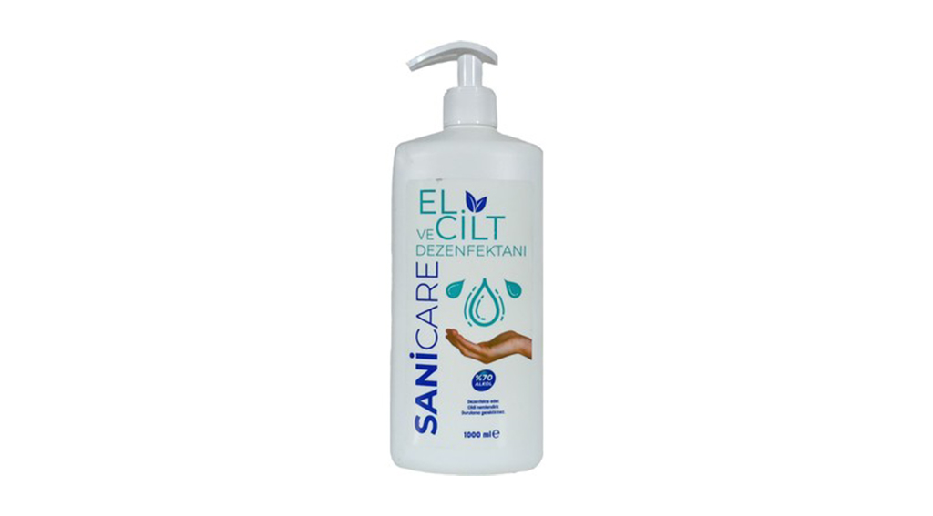 Sani Care El Ve Cilt Dezenfektanı Antibakteriyel El Sıvısı 1000 Ml