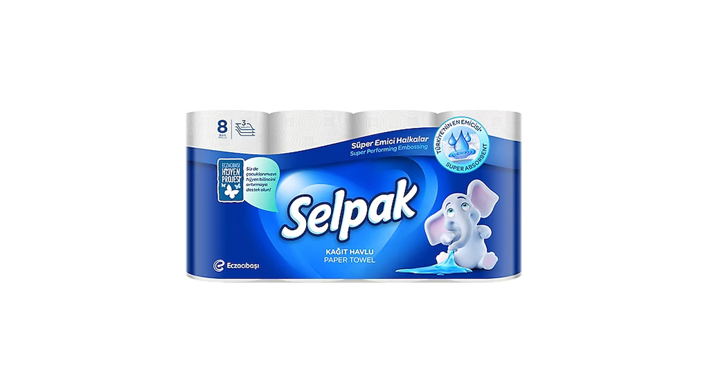 Selpak Kağıt Havlu 8 Li