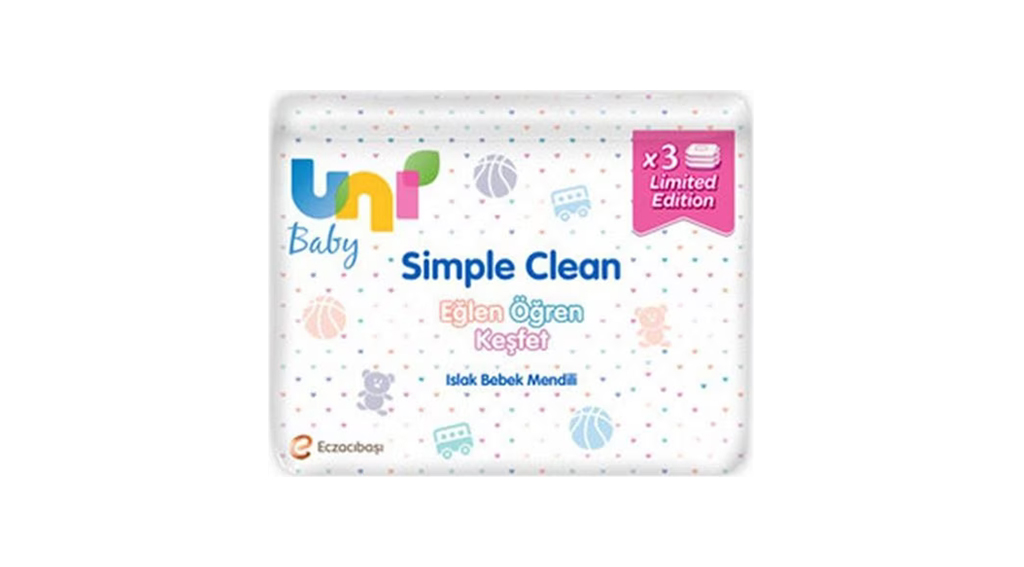 UNİ Baby Simple Clean 3 Lü
