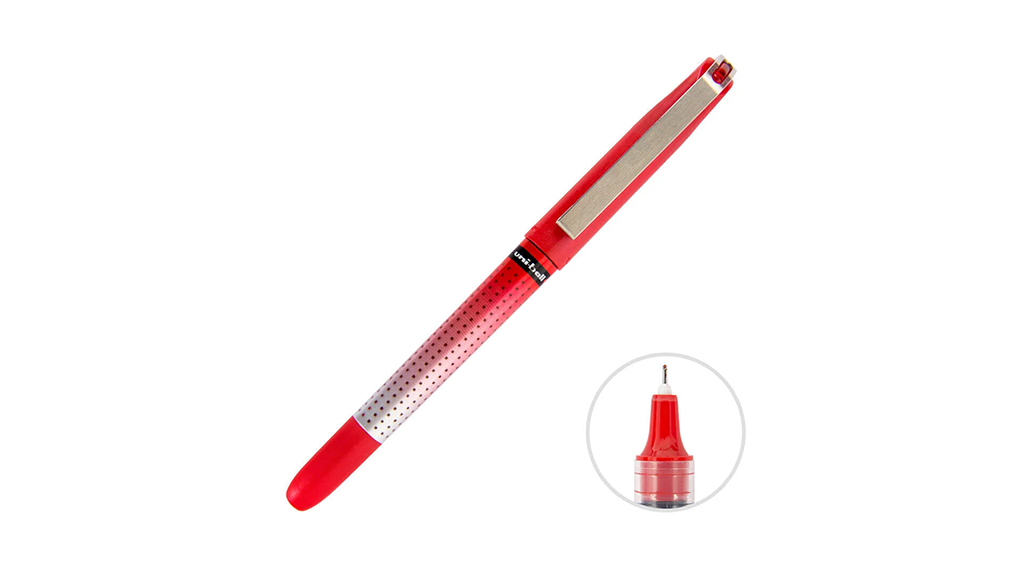Uniball İğne Uç Kalem Ub-185S Kırmızı