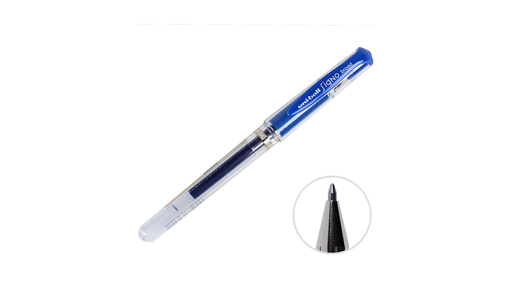 Uniball Signo Broad 1.0 İmza Kalemi Mavi