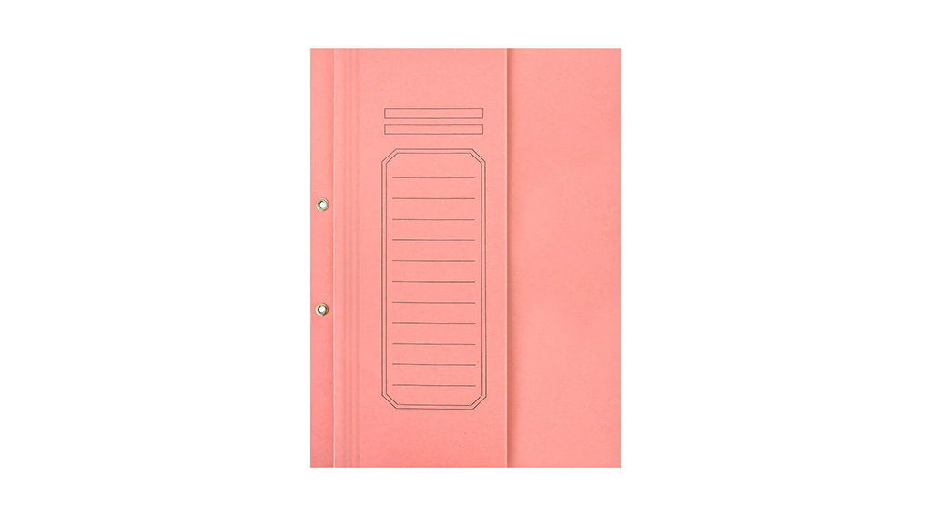 Yarım Kapak Büro Dosyası 25 Li Pembe